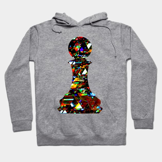 Chess Piece - The Pion 3 Hoodie by The Black Panther